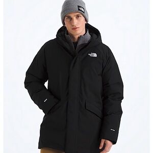 NEW ~ The North Face Men's Farther Parker Black Puffer Jacket fill-600 size S